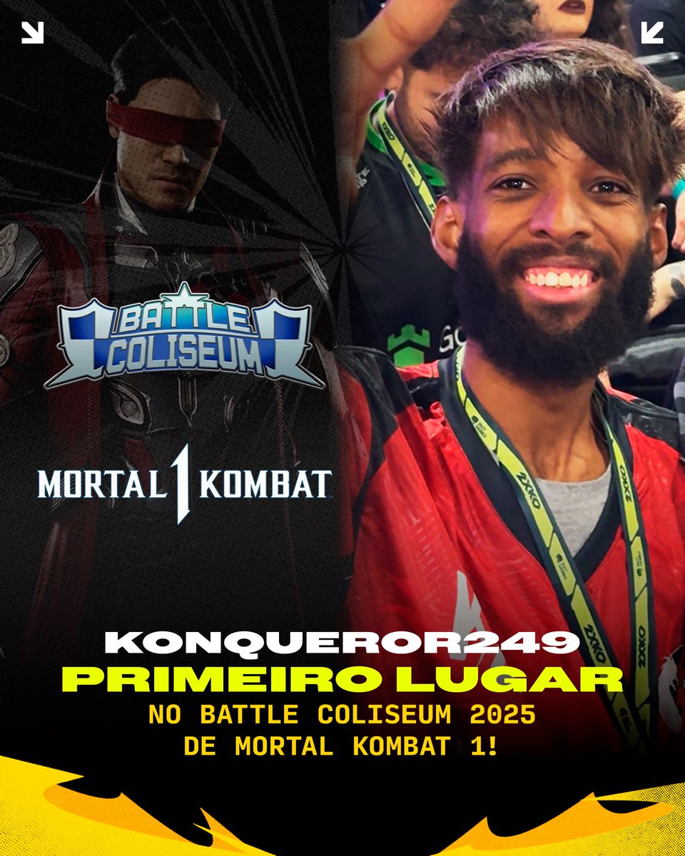 <a href="/abnerFarias16/">PHT | Abbysairaf</a> – Guilty Gear:Strive
<a href="/KonquerorBR/">KZ | Konqueror249</a> – Mortal Kombat 1
<a href="/Kaiser_666999/">KAISER666🐍</a> – King of Fighters XV
JF – Granblue Fantasy Versus: Rising

Parabéns a todos os campeões e a todos que fizeram parte desse evento inesquecível! 👊💛