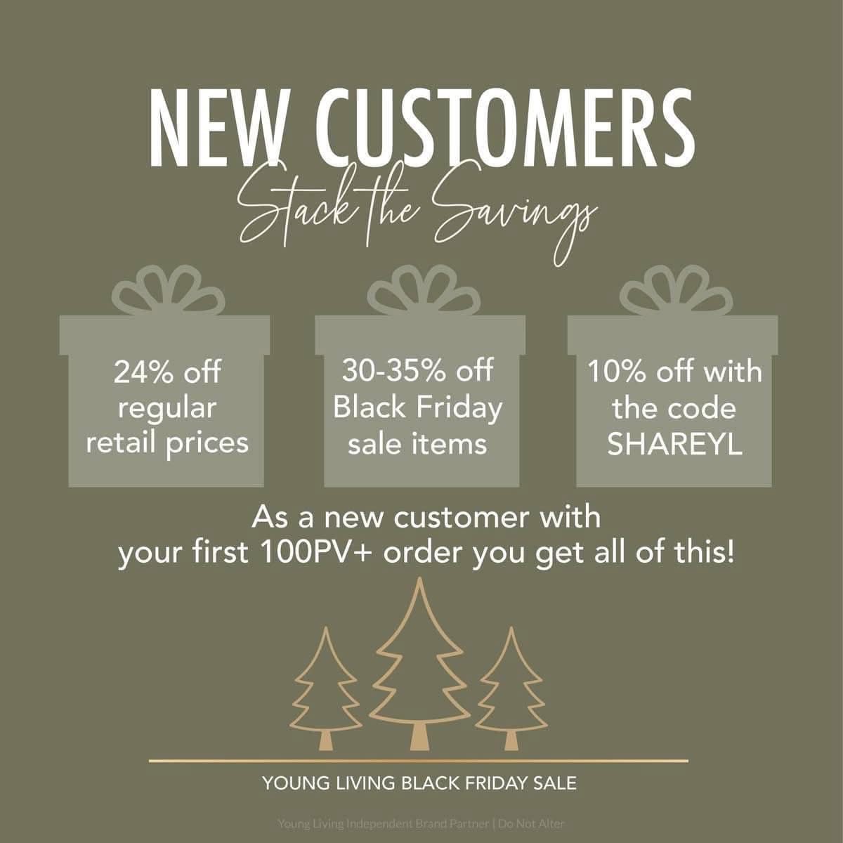 EzekielsTree's tweet image. Ready for some early Black Friday deals? Nov 17-21, 2025

Check out these #essentialoil deals

Gift ideas under $10

Use code SHAREYL to get additional 10% off

youngliving.com/us/en/category…
