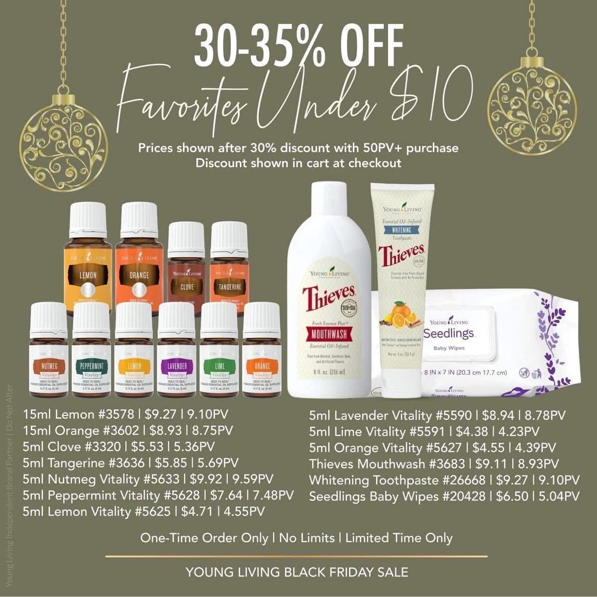EzekielsTree's tweet image. Ready for some early Black Friday deals? Nov 17-21, 2025

Check out these #essentialoil deals

Gift ideas under $10

Use code SHAREYL to get additional 10% off

youngliving.com/us/en/category…