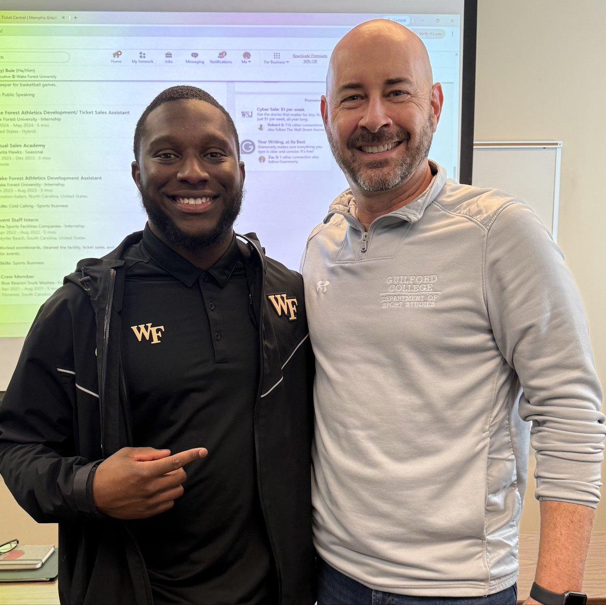 Guilford College Sport Studies tweet media