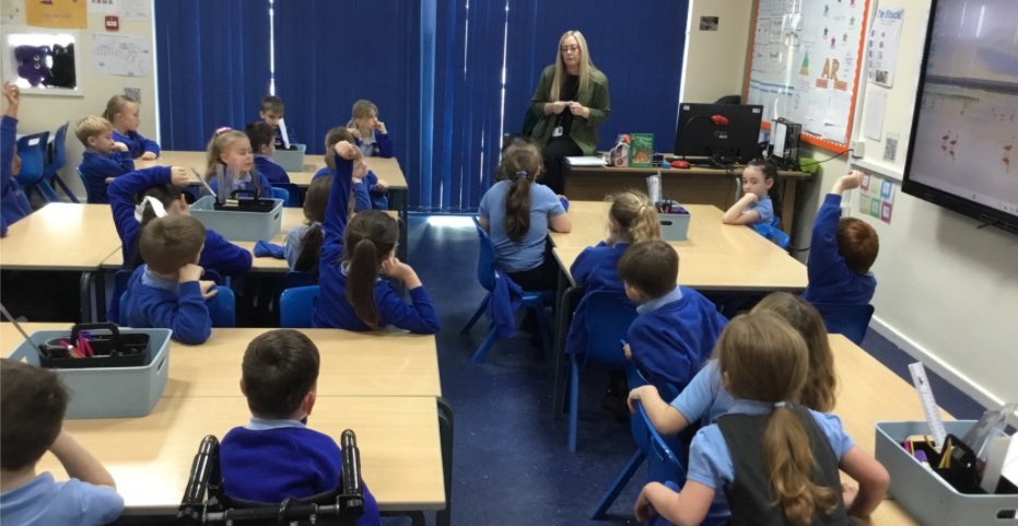 dean_primary's tweet image. Poland class loved having Mrs Pether join us today for some “sticky knowledge” questions. The children answered the questions well and we put aside any that we found tricky so we can revisit and secure that learning.
@familyoflearni1 
#learningwithoutlimits  💙💛