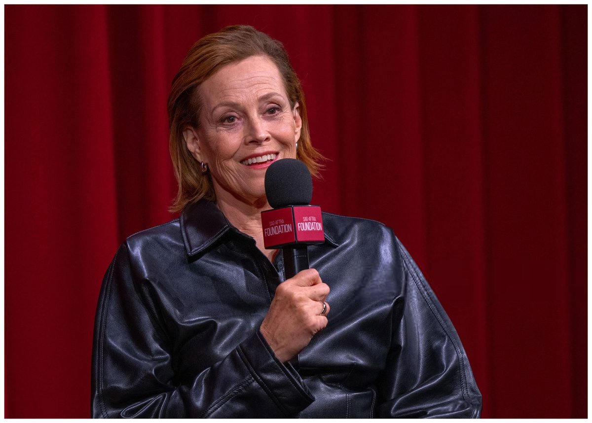 SWamovieaday's tweet image. Career Retrospective With Sigourney Weaver at the SAG-AFTRA Foundation.

#SigourneyWeaver