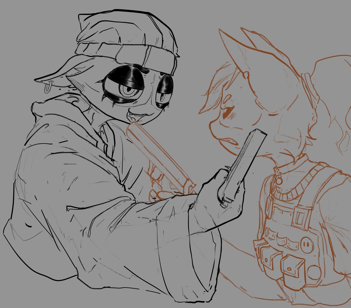 tapicocox's tweet image. Some #fortnite sketches