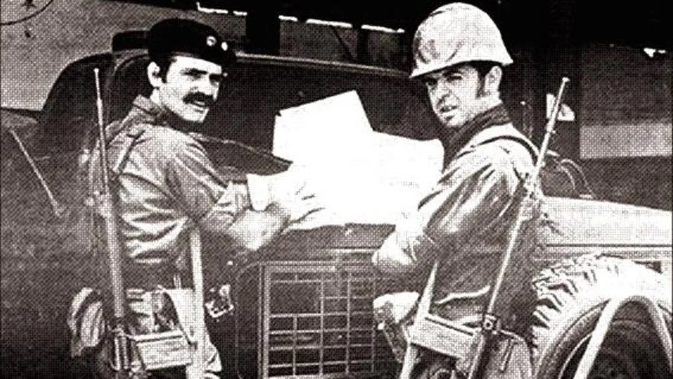 Firmenich y Vaca Narvaja.
Los Comanantes de Montoneros, organización a la que perteneció Jorge Taiana.