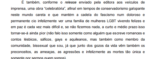 eric_r_monteiro's tweet photo. Enquanto não tenho a dita de encontrar e presentear a Ana, compartilho com ela e convosco, em prints, um texto sobre o livro "A vida de Bruna - Recomeços, amores e batalhas", que lançarei este sábado aqui em Porto Alegre [...] https://t.co/qWdmlwcRQs