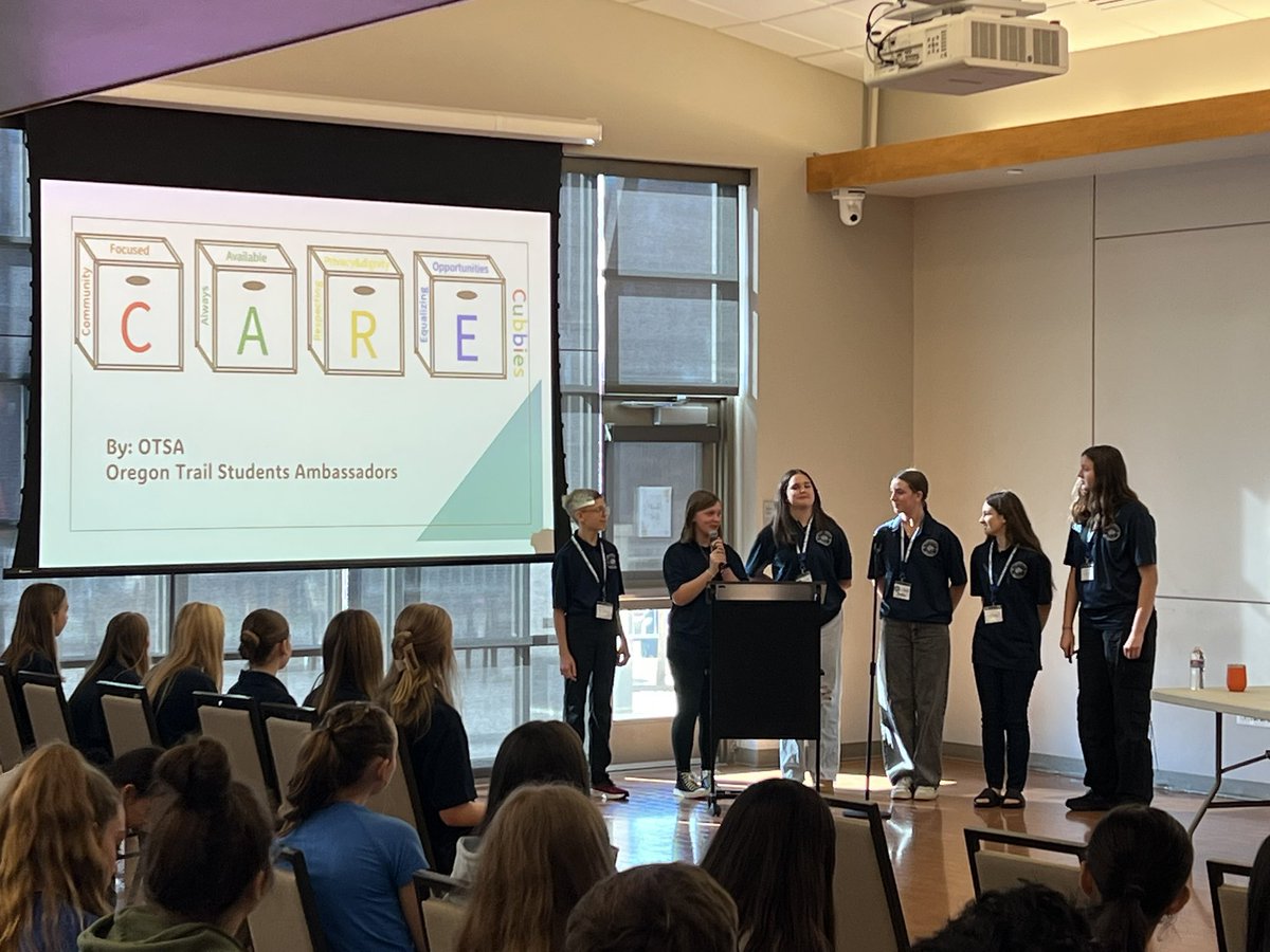 Congratulations to our Ambassadors for an EXCEPTIONAL presentation at today’s Shark Tank event sponsored by the Olathe Student Cares Initiative. 
These student leaders have spent the last 2 months listening, ideating, researching, creating and fine-tuning their pitch. Nailed it!