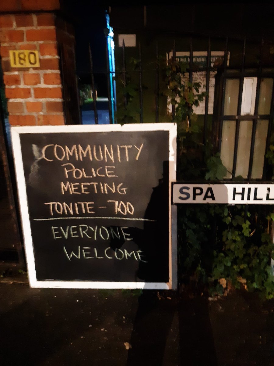 MPSNorburyPark's tweet image. Tonight Norbury Park SNT held our last ward panel meeting for 2025. It was lovely to see all our local residents. Hearing all the good work we&apos;ve been doing for the last 3 month since the last meeting. Also discussing the concerns on the ward.
#NorburyPark
#MPSCroydon
#MyLocalMet