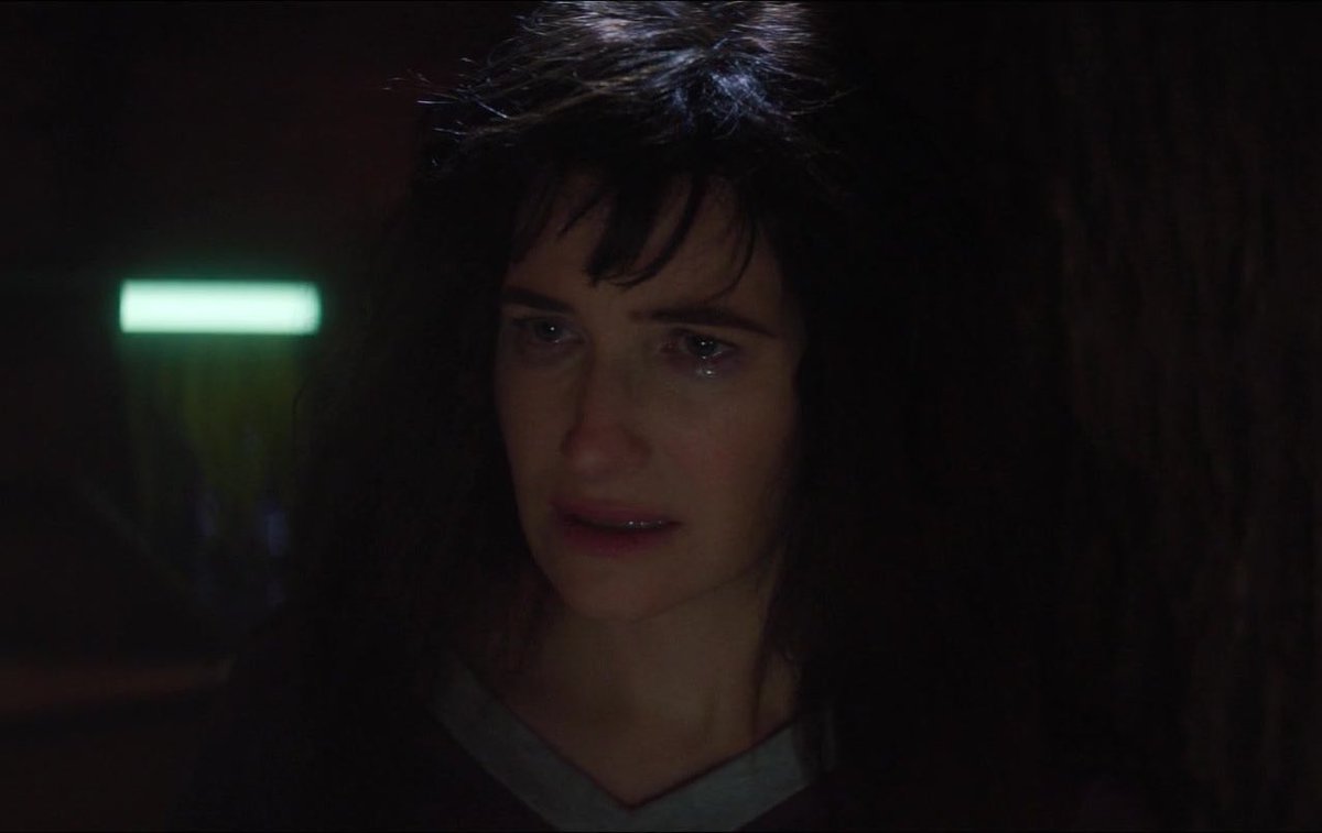 the concept of a grown ass, centuries old, Agatha Harkness turning into a hurt little kid and yelling "Please don't go, take me with you, please! Don't leave me with her!" to a group of witches that despise her breaks my heart into million pieces. 💔