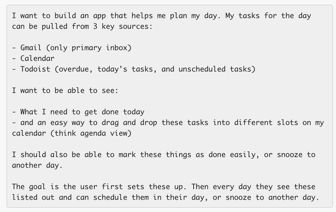 raveeshbhalla's tweet image. Put a few vibe-coding services through the paces while waiting on Antigravity to finally set up my account.

Prompt I used to test them below. Rankings:
🥇 @Replit (design mode - so much classier)
🥈 @GoogleAIStudio 
🥉 @Lovable

Others: @boltdotnew, v0