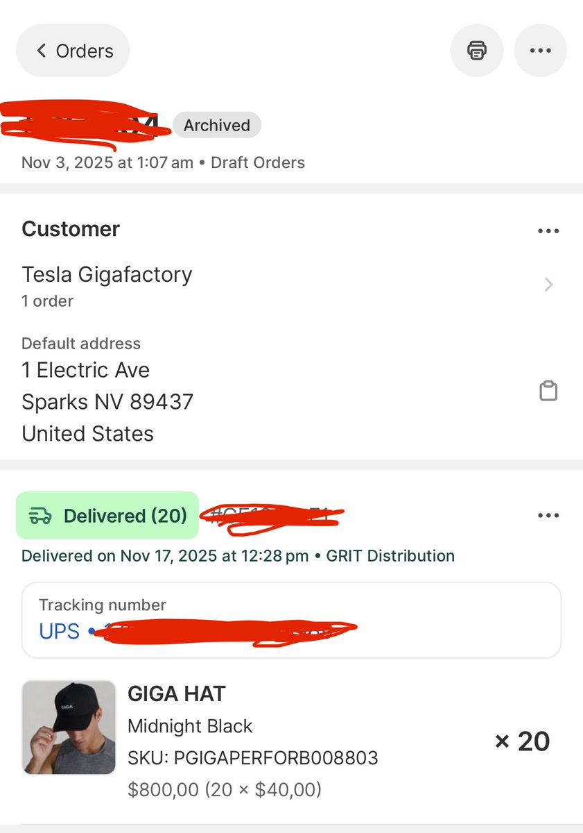 oh fuck the 20 $GIGA hats just landed at the tesla gigafactory

they actually picked them up

twenty fucking hats roaming the factory floor