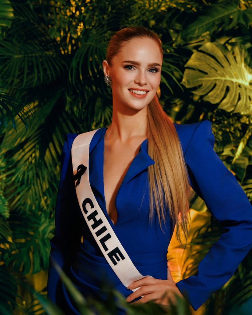 MissUniverse's tweet photo. 🇨🇱 CHILE – María Ignacia Moll

Inna’s evolution from child model to renowned digital creator has been guided by authenticity and creativity. Now an advocate for compassion and social responsibility, she supports therapeutic and environmental initiatives, inspiring others to embrace self-worth and purpose.

Fact: Combines modeling, digital influence, and therapeutic programs to create community healing initiatives.