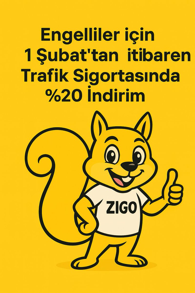 ♿ Engelli Sürücülere Müjde!

1 Şubat’tan itibaren Trafik Sigortasında %20 İNDİRİM başlıyor!
👉 Siz de indirimli poliçenizi oluşturmak için bize DM üzerinden ulaşabilirsiniz.
Zigo Sigorta — Herkes için ulaşılabilir güvence. 🛡️🐿️
#sigorta #trafiksigortası #engellisigortası