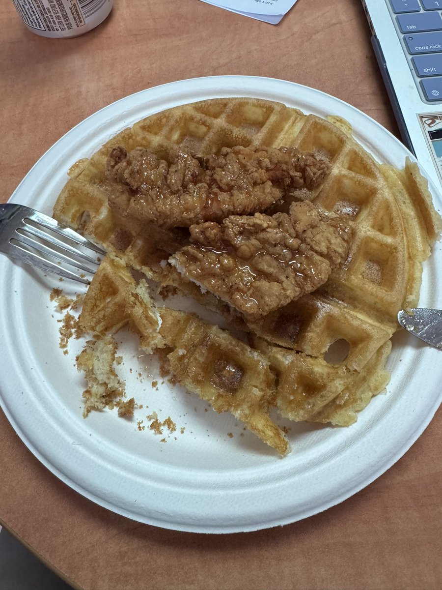Yesterday was an awesome one here at CSS.  Ian Sherwood performed for students, Joel Plaskett put on a concert in the evening and the caf served chicken and waffles!  What a great day.  <a href="/NearNorthDSB/">Near North District School Board</a>
