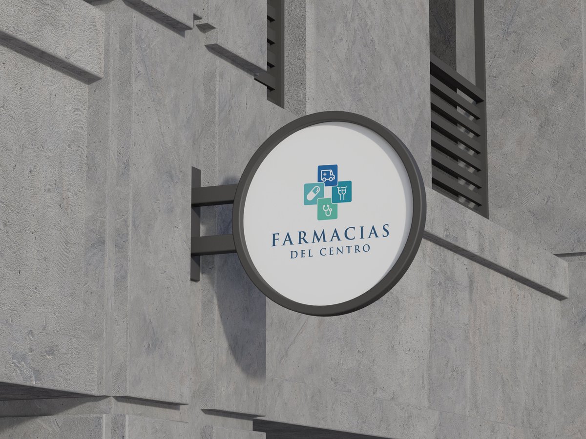 diazgiles's tweet image. Cliente: Farmacias del Centro

Brief:  Ubicada frente a un hospital, complementa los servicios de consulta, emergencias, curaciones y aparatos ortopédicos, se solicitó hacer el logo lo más obvio posible

Solución: iconografía dentro de cruz

¿Necesitas un logo? Mándame mensaje