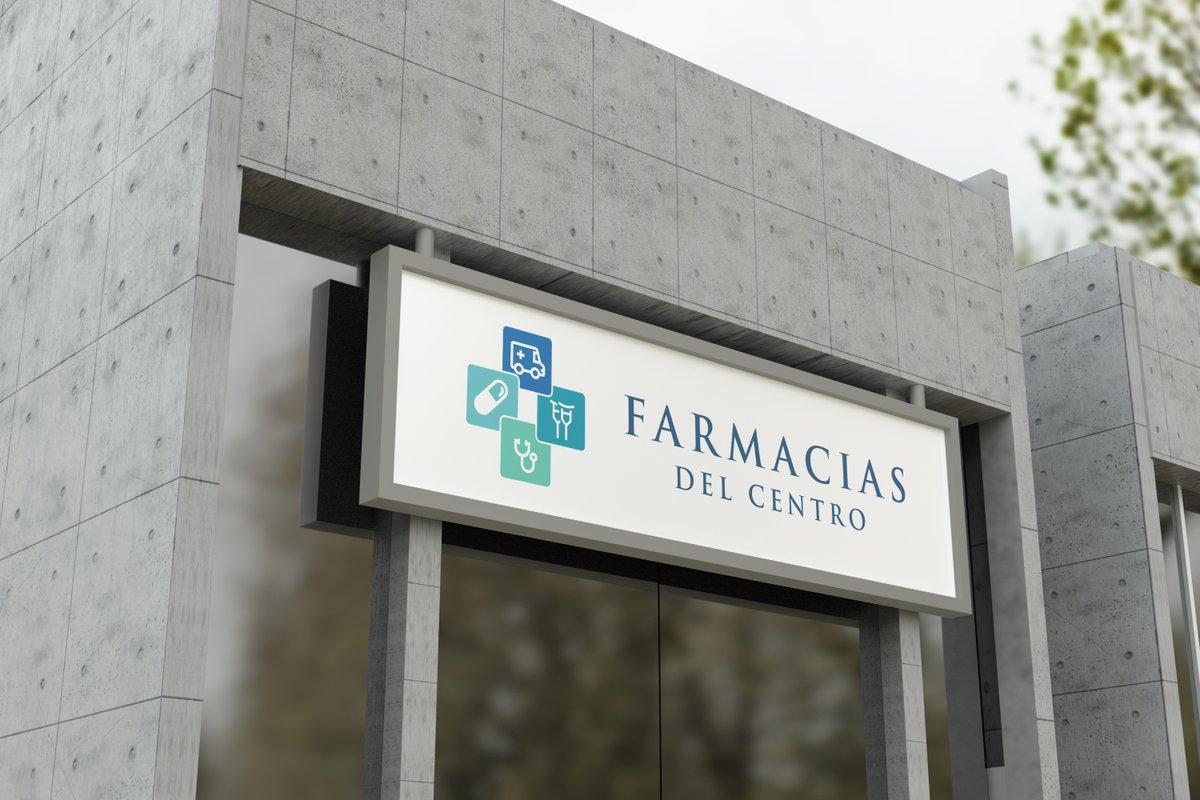 diazgiles's tweet image. Cliente: Farmacias del Centro

Brief:  Ubicada frente a un hospital, complementa los servicios de consulta, emergencias, curaciones y aparatos ortopédicos, se solicitó hacer el logo lo más obvio posible

Solución: iconografía dentro de cruz

¿Necesitas un logo? Mándame mensaje