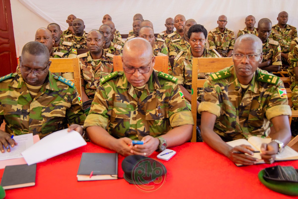RTNBurundi's tweet image. #Burunga : la Ministre de la défense nationale et des anciens combattants  poursuit sa tournée dans les divisions militaires

Ce mardi 18 novembre 2025, dans la @burungaProvince, la Ministre de @MdnacBi, @NIJIMBEREMarie1, accompagnée du Chef de la @fdnbbi, le Général Prime