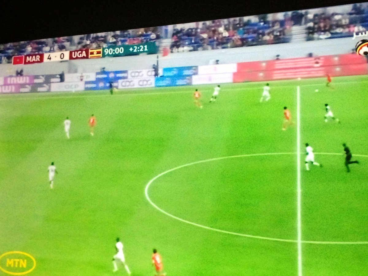 gyezi_'s tweet photo. 🥴—• bunch of useless Uganda Cranes lads schooled in Tanger — by Morocco!
#MARUGA | International Friendly https://t.co/FaOq1JQhub