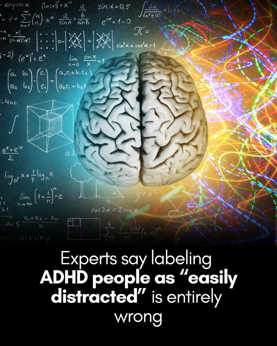🧠 An ADHD brain is not working improperly. It's wired differently. 

A growing body od research shows ADHD comes with many overlooked advantages: an intense, impulsive drive to seek out new information — what is called "hypercuriosity." 

Instead of viewing ADHD only as a