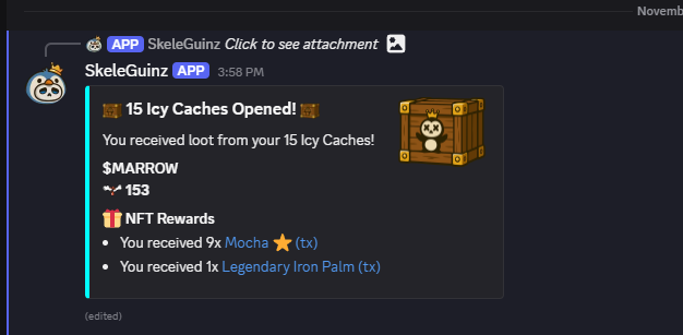 Holy mother of Palms 🌴 I won the <a href="/niftyisland/">Nifty Island 🏝</a>  Iron Palm from <a href="/SkeleFrenz/">SkelēFrenż</a>