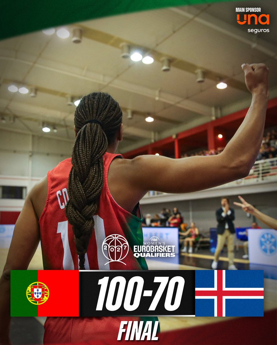 fpbasquetebol's tweet photo. ๐ต๐น Portugal ๐ฉ๐๐ก๐๐ ๐ ๐๐ข๐ก๐ฉ๐๐ก๐๐ frente ร Islรขndia na segunda partida dos Qualifiers rumo ao Womenโs Eurobasket 2027
#AsLinces #SomosBasquetebol #GigantesDePortugal #EuroBasketWomen https://t.co/WiLwJS1ENr