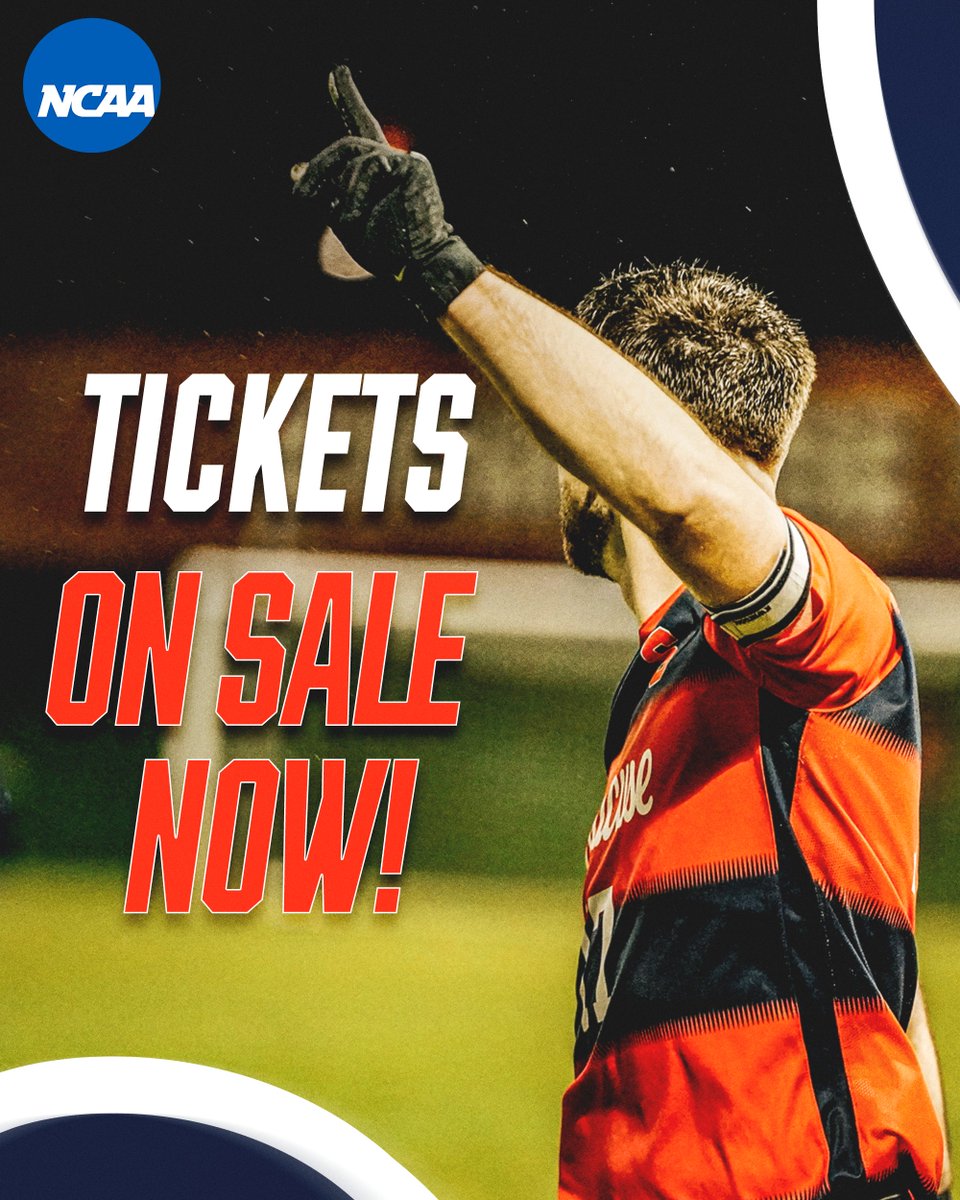 CuseMSOC's tweet image. Get your tickets for the First Round of the NCAA Championship NOW!!!🏆

🎟️Tickets are $10 per person and can be purchased here: am.ticketmaster.com/syracuse/buy/N…

🚗Parking is FREE for this event in the lot next to SU Soccer Stadium

#DareToDream