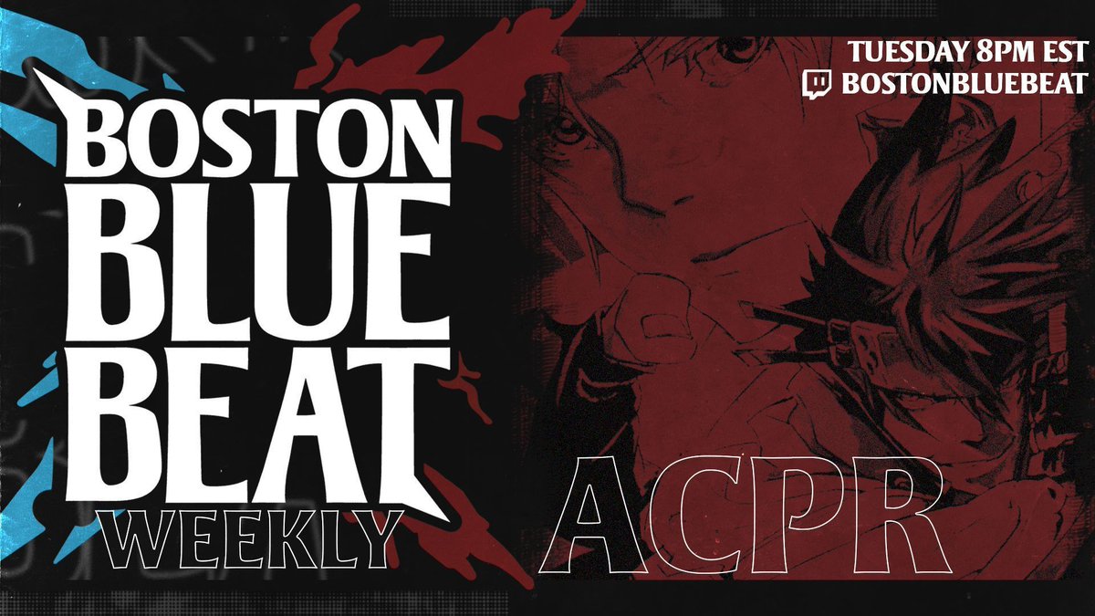 We have our #GGXXACPR online bracket tonight at 8PM EST!

Registration ends at 7:30PM EST!

Registration link below 👇 
📋:  start.gg/bbbo  

Support the Matcherino 
💰: matcherino.com/tournaments/17…   
Streamed Over At 
📺: twitch.tv/bostonbluebeat