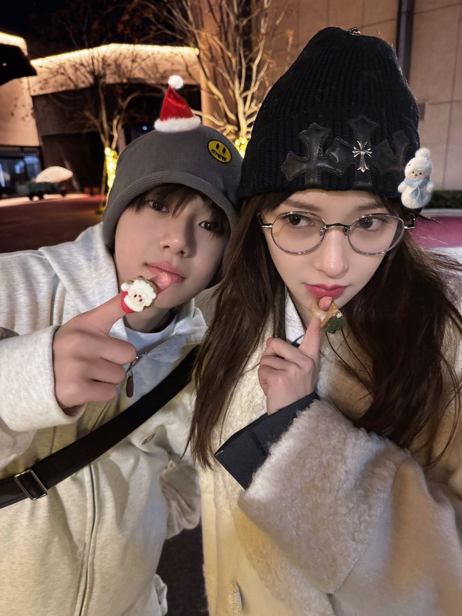 #ChengXiao and her son #linziye