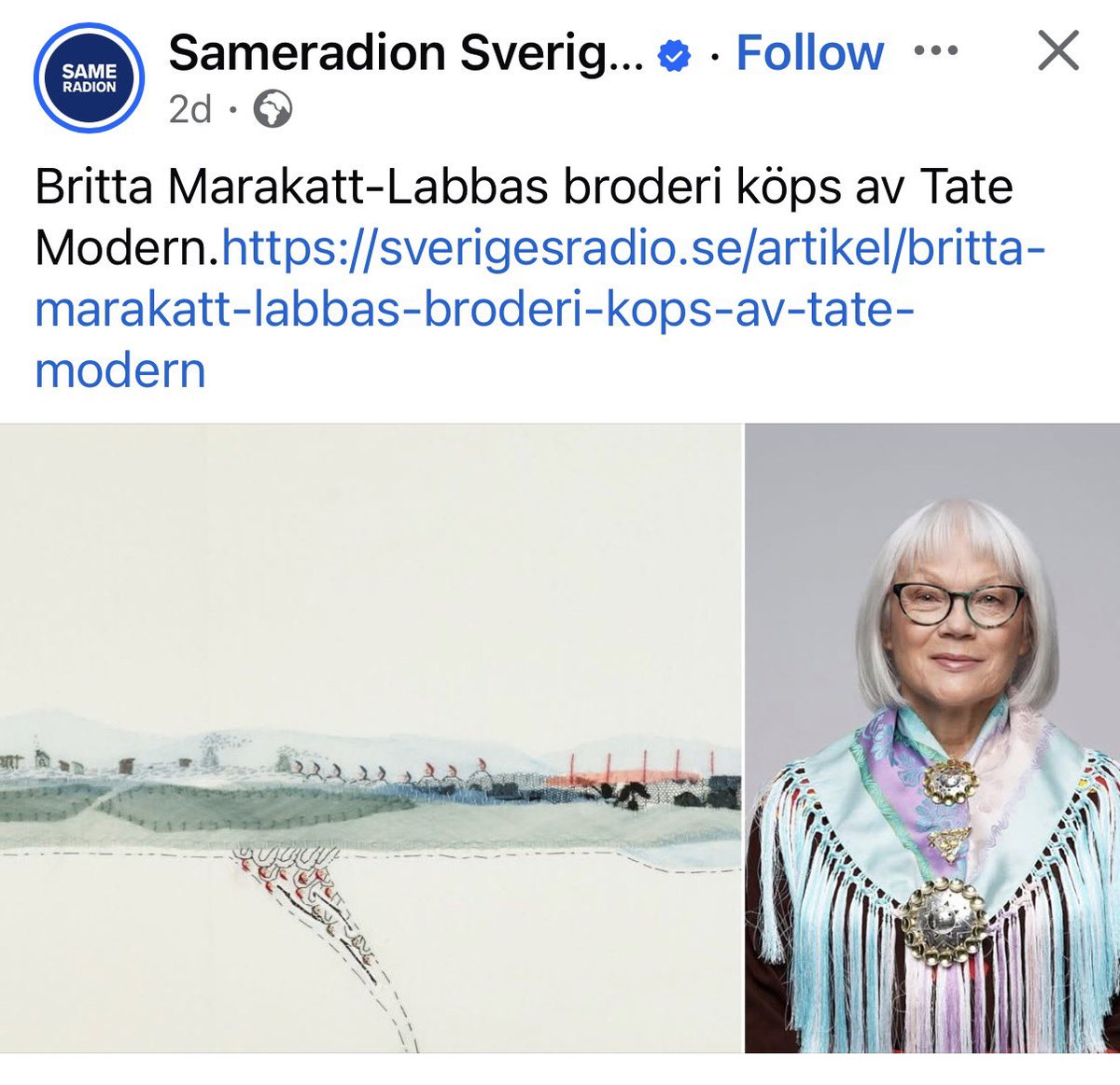 Sami art comic to Tate modern!