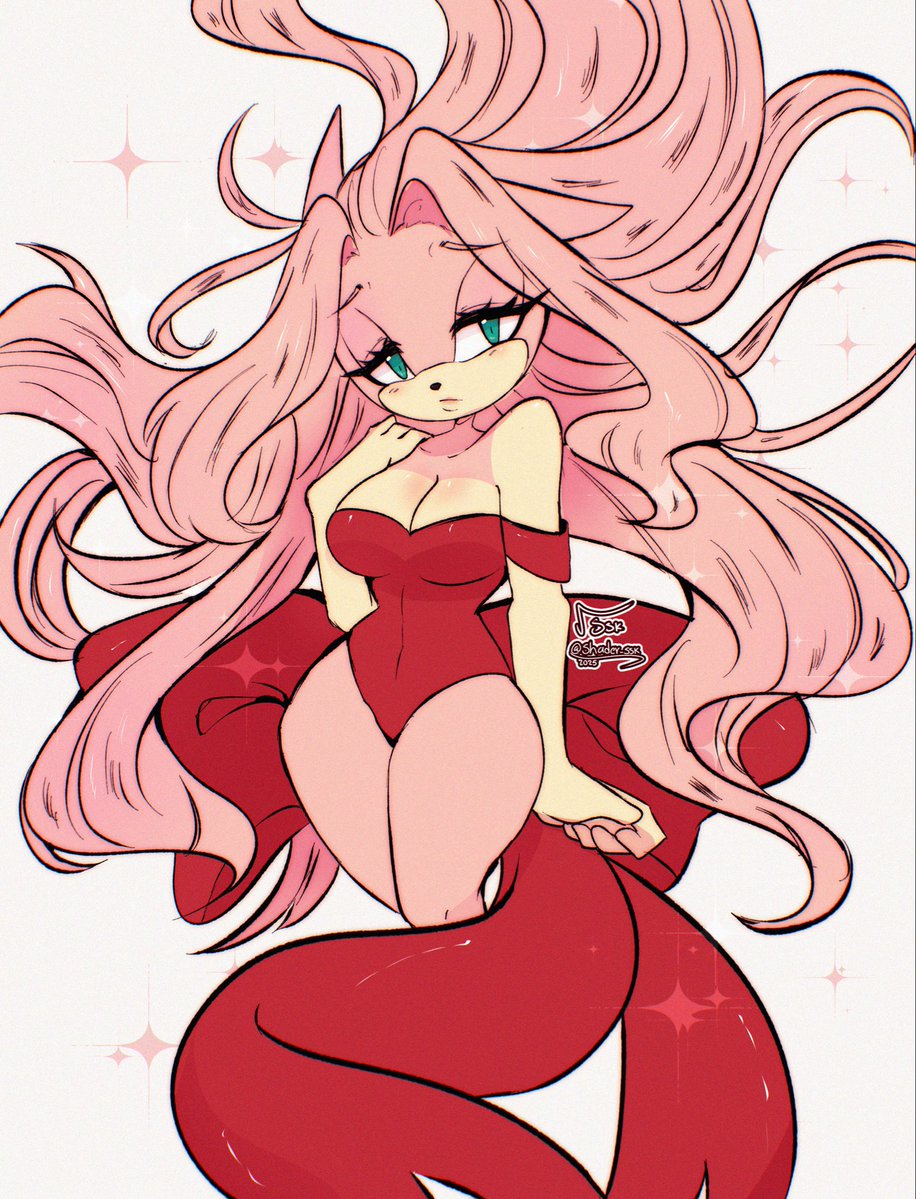 shader_ssk's tweet image. Ahhh, I saw this a few days ago and wanted to make my own version!!

I&apos;ve always loved this artist&apos;s work 😭✨

#SonicTheHedgehog #amyrosefanart