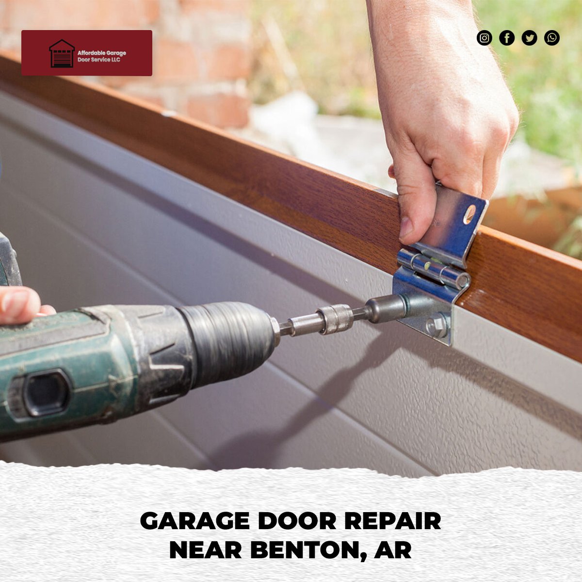 Angelique_J501's tweet image. Torsion Spring Trouble? Get Expert Garage Door Repair Near Benton AR
A broken torsion spring is one of the most common—and dangerous issues homeowners face, immediately rendering the garage door unusable and posing a serious safety risk. 
#BentonAR #GarageDoorSafety #SpringRepair