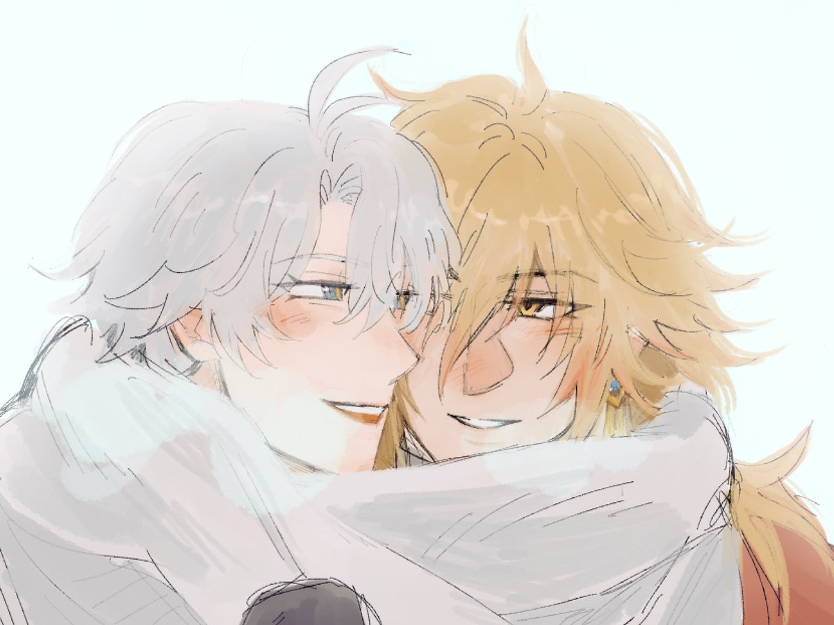 morningdove336's tweet image. what if they had one scarf