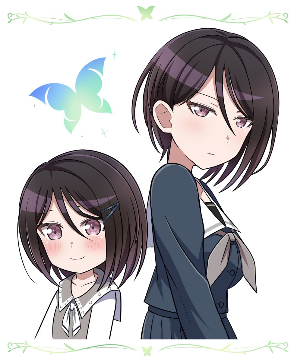 kana01oekaki's tweet image. 瑠唯さん誕生日おめでとうございます🎊🦋
(Xの調子が悪くて6時1分投稿にしました)
#bandoriart 
#八潮瑠唯生誕祭2025
#八潮瑠唯誕生祭2025