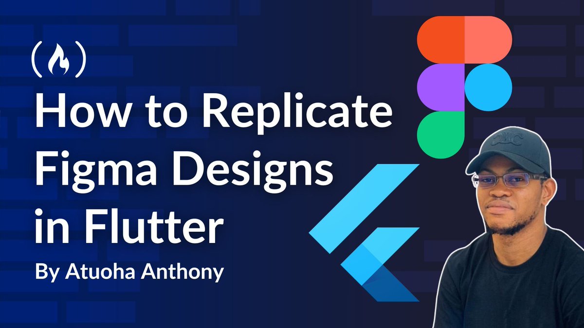 freeCodeCamp's tweet image. Translating your Figma designs into your Flutter apps is more than just placing elements on the screen.

You&apos;ll want to achieve pixel-perfect fidelity - meaning the app exactly mirrors your original design.

Here, @atuohaa walks you through the process and teaches you how to use…