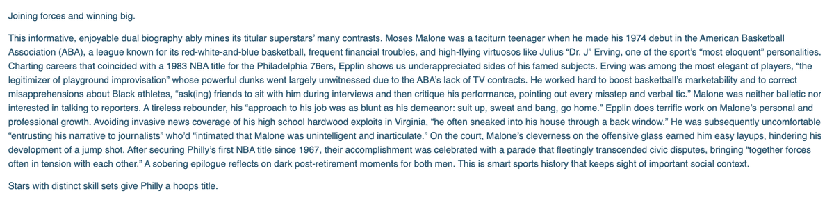 First review of "Moses and the Doctor" is in. It's from Kirkus Reviews and it's a good one.