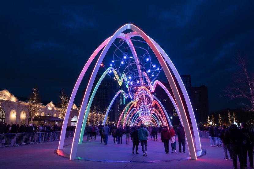 lumileds's tweet image. From towering sculptures to immersive displays, every corner of Eisenhower Park bursts with color. Millions of LEDs transform @HempsteadTown into a holiday wonderland 🎄

@ttw_digital explores how #LEDs bring LuminoCity to life: bit.ly/47WWJcY