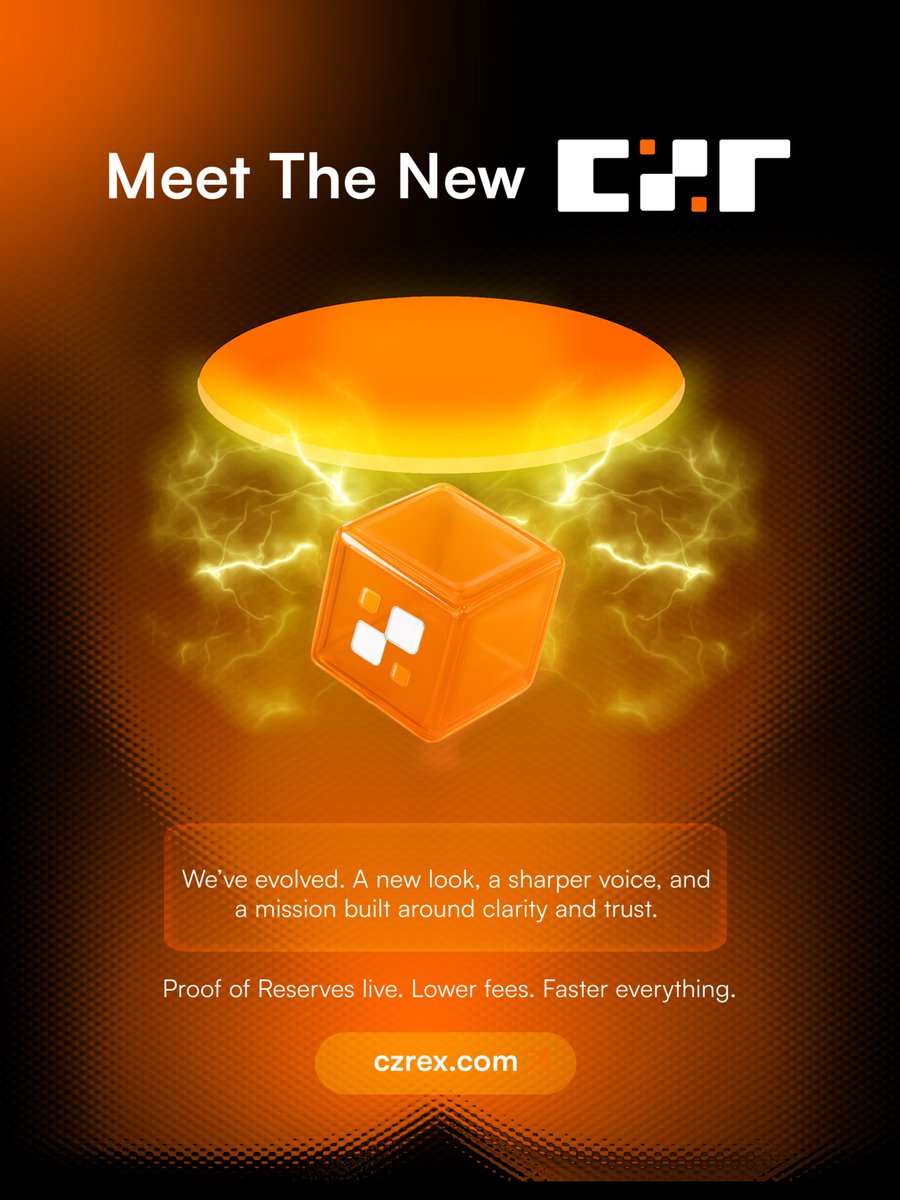 Meet the New CZR Exchange
A new look. A sharper voice. Built on clarity, transparency, and trust.
💸 Lower fees
⚡ Faster everything
🌐 A better trading experience
Step into the future: czrex.com