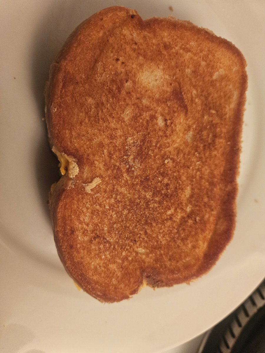 I think this is the most beautiful grilled cheese I've ever made.