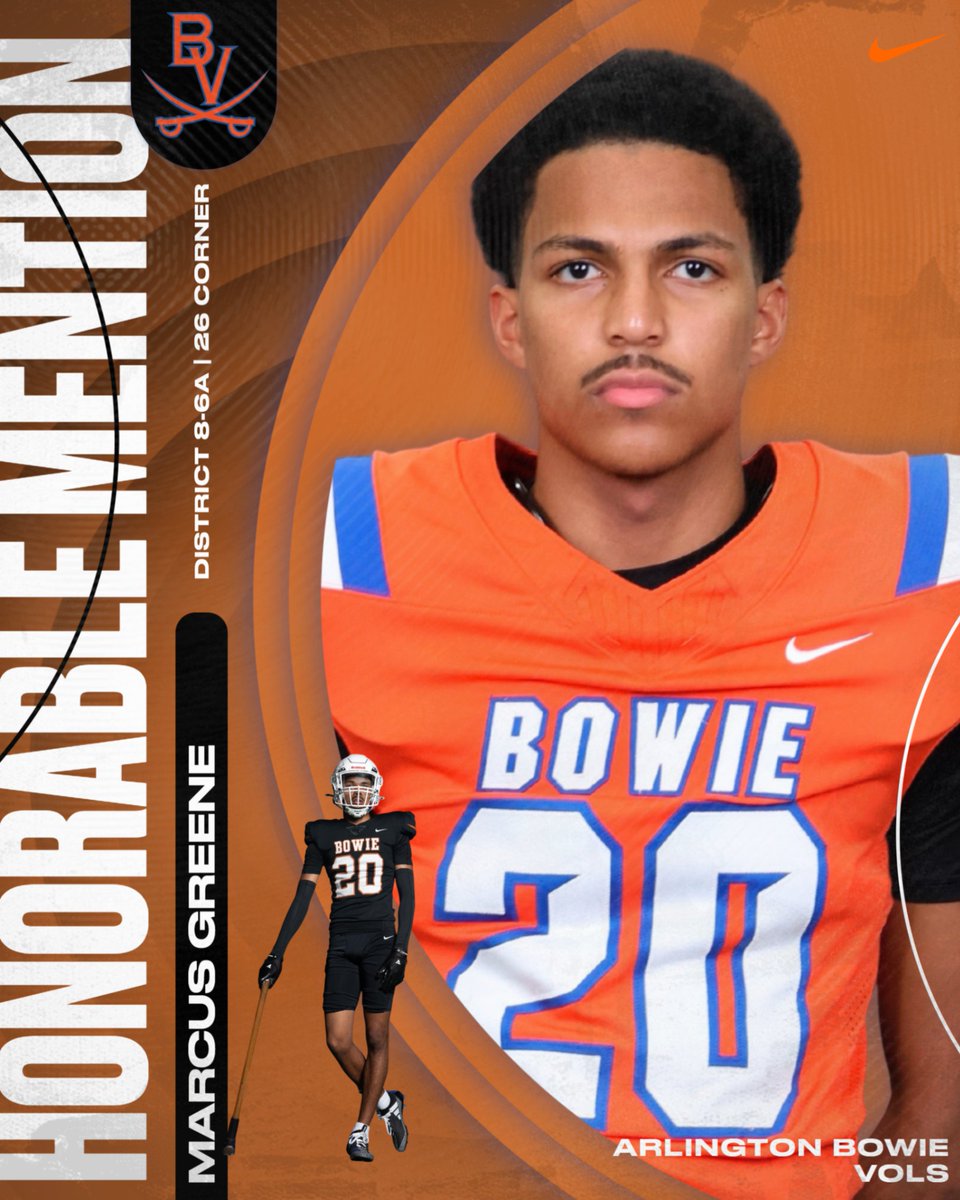 S/o to <a href="/MarcusGreene07/">Marcus Greene</a> for being selected to the All-District Team #BBAW #recruitvols 

Hudl highlights:  hudl.com/v/2SXT0w