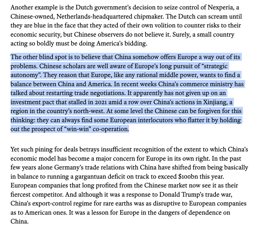허허. 멍청한 동양인들. 아직도 포기하지 않고, 여전히 거래를 갈구하며, 그저 크고 사악한 독수리에게 끌려다닌다고 생각하는구나… 그들의 순진함은 이해할 수 있지만, 어쨌든…
 *위구르족 토마토 농부에 대한 수출 금지
