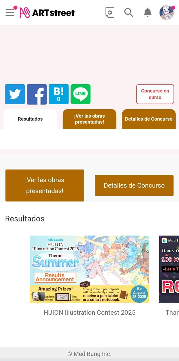 what happened here?
<a href="/Medibangcom/">ART street【公式】</a> have you any explanation to this? 🤨
