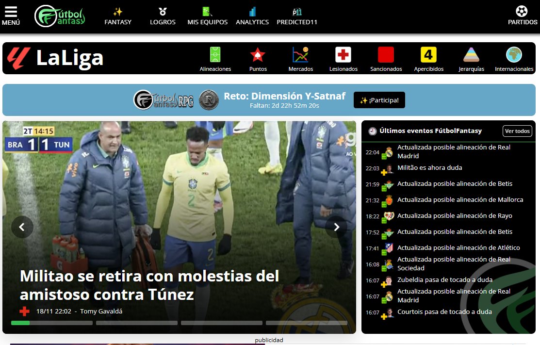 Fútbol Fantasy tweet media