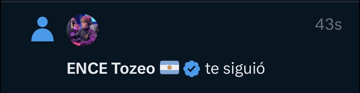 Q locura, gracias por el follow rey