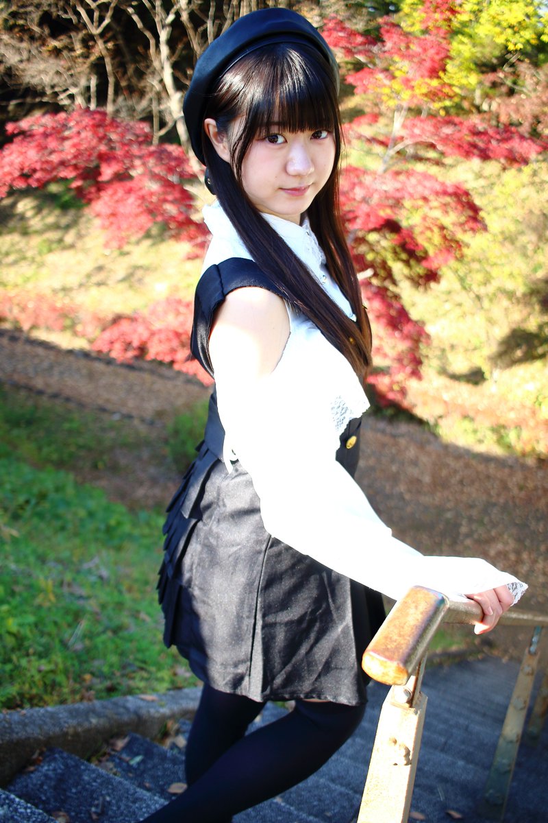 toumouthespa's tweet image. 【#RocKetsModels】2025/11/15 お散歩撮影会＠城山公園
#姫柊とあ(ひめらぎ・とあ)さん(JK3)②
芸術の秋、探しに行きませんか？的な
#photogenic