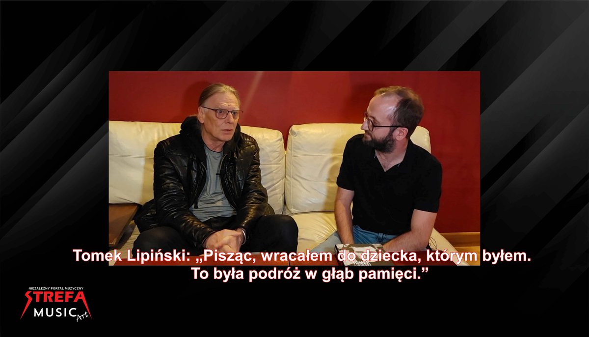 Tomek Lipiński: „Pisząc, wracałem do dziecka, którym byłem. To była podróż w głąb pamięci.”

youtube.com/watch?v=PgjvuB…