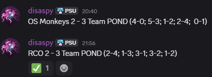 Double victoire sur Rocket League en RBRHess contre OS Monkeys &amp; Racing Club Ovaligue ! ggs
(A noter un reverse sweep contre OS)