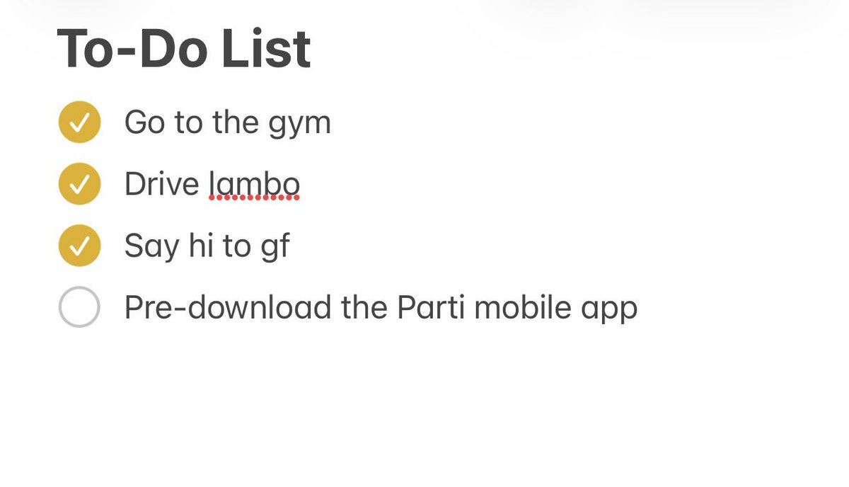 jointheparti's tweet image. just have one last thing to do today…

pre-download our app here: apps.apple.com/us/app/parti-c…