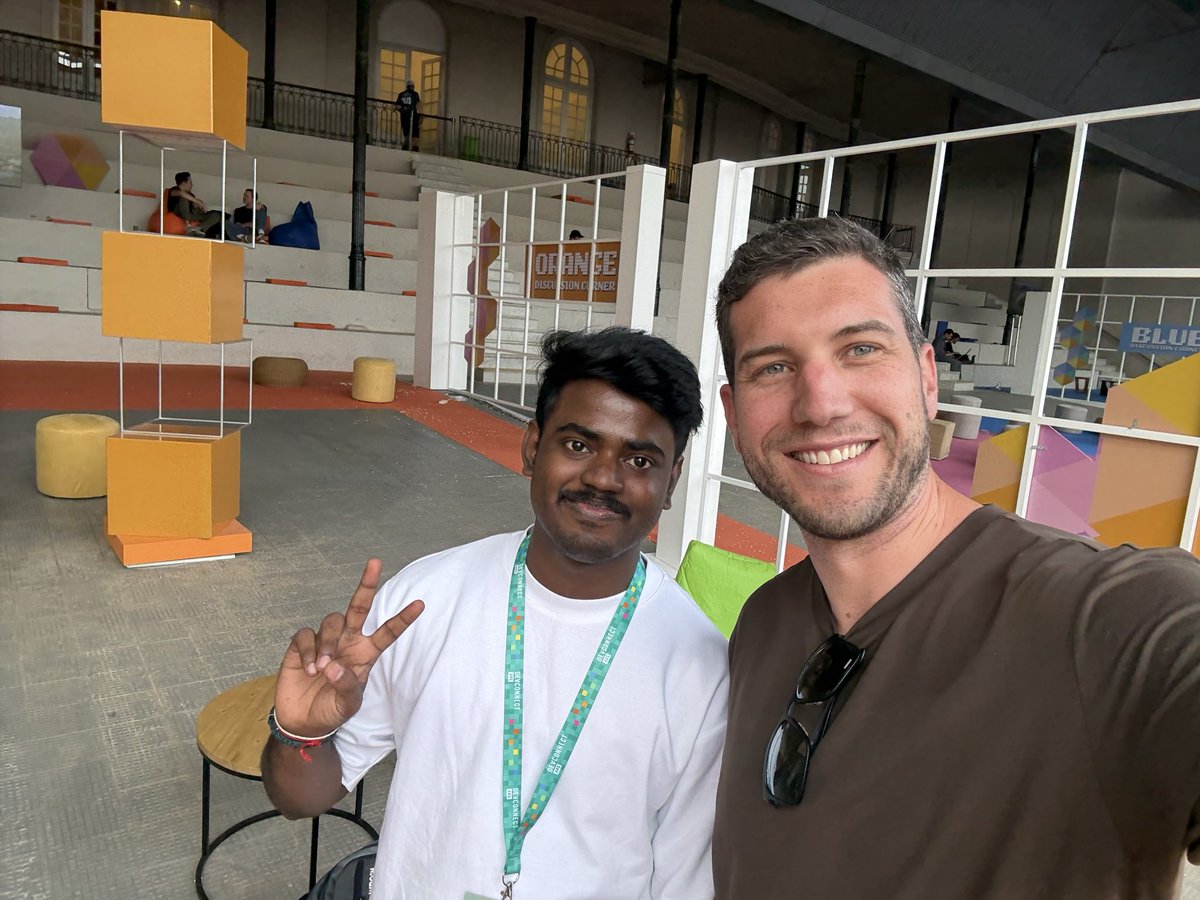 devrelius's tweet image. Met the kindest person at devconnect
