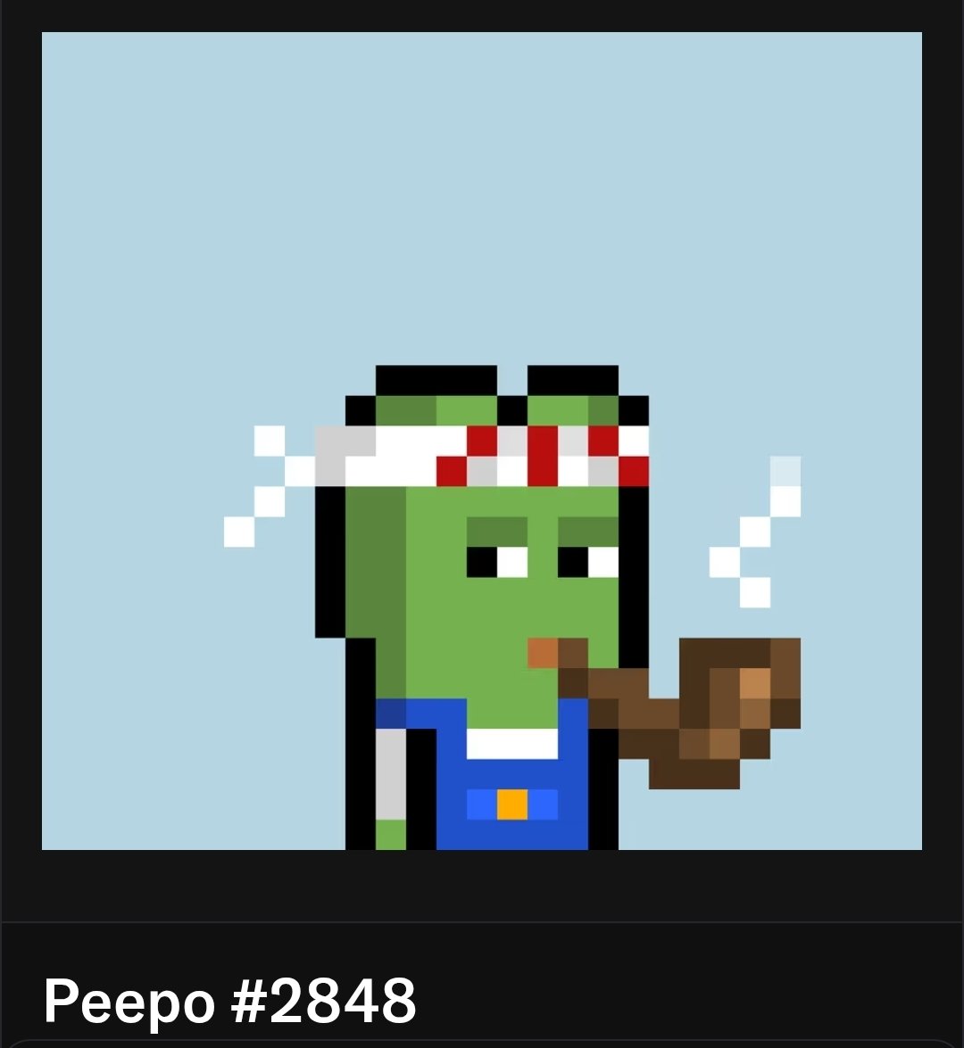 HoldOnPartner's tweet image. 🎁 #HOP GIVEAWAY TIME! 🎁
Win a Peepo NFT + WL Spot for HOP 🐸🔥
2 winners will be selected in 24 hrs!

To enter:
⬆️ Follow @HoldOnPartner , @TheCryptoCajun , @CryptoRobC and @peepo_nfts
❤️ Like
🔁 RT
Drop 2 eth addy
👥 Tag 2 frens in the replies

Good luck partners…