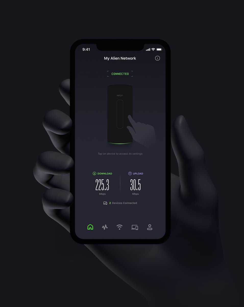 alexgilev's tweet image. mobile app to manage the router 🛜