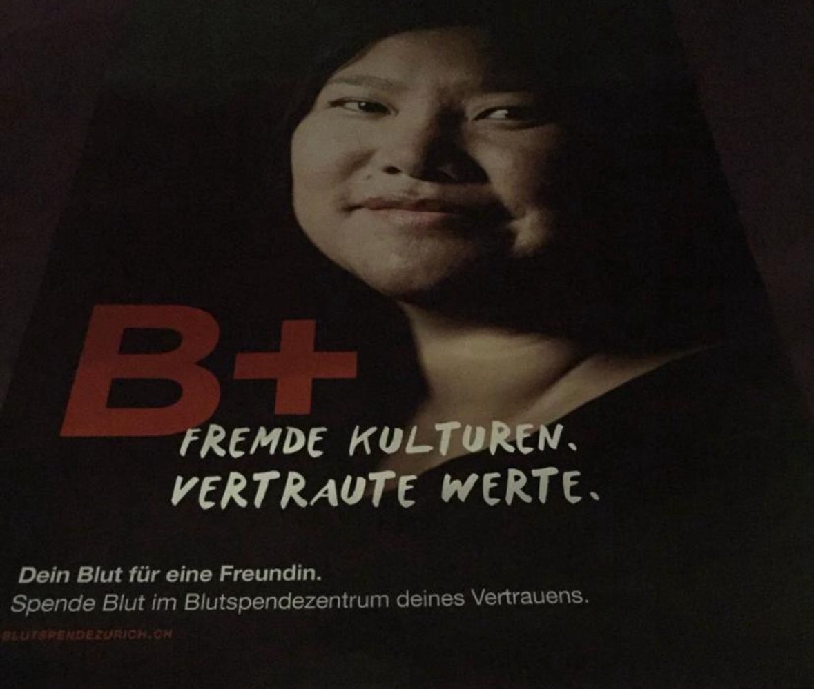 dFoodArt's tweet image. Dringend! Blutgruppe 0+ gesucht!

shorturl.at/54JOz

#BlutspendeZürich #Schweiz #SpendeBlutRetteLeben